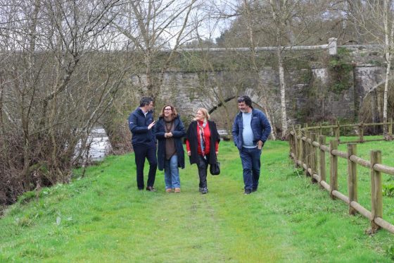 Arias comproba en Bóveda e Rábade actuacións financiadas coas axudas da Xunta para a mellora de recursos turísticos