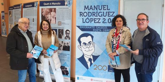 A exposición itinerante “Manuel Rodríguez López 2.0” chega ao Concello de Bóveda